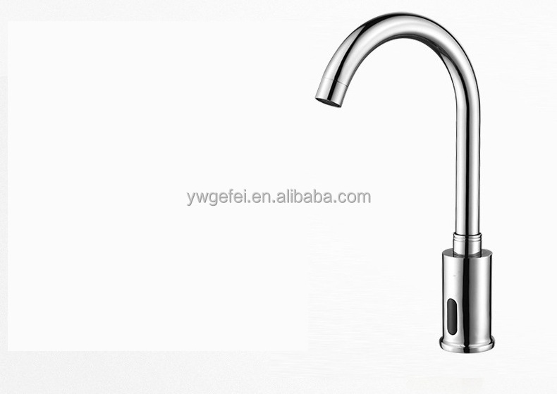 KF No handle smart touch infrared smart touchless automatic kitchen faucet auto sensor faucet sensor