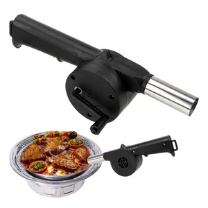 Hand BBQ Fan Outdoor Air Blower For Barbecue Picnic Manual Grill BBQ Fan