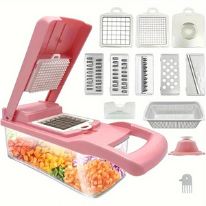 Vegetable Chopper Food Processors Manual Slicer Fruit Cutter Carrot Cheese Grater Onion Chopper