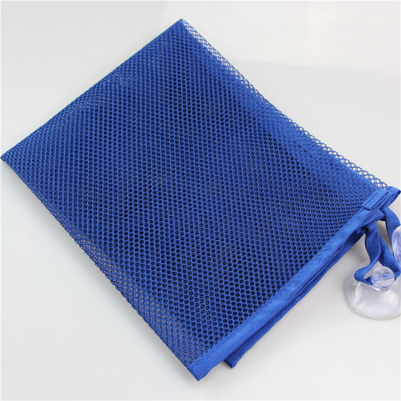 Bathroom Storage Bag Folding Organizer Eco-Friendly Baby Bathroom Mesh Toy Storage Bag Child Bath Net Bag