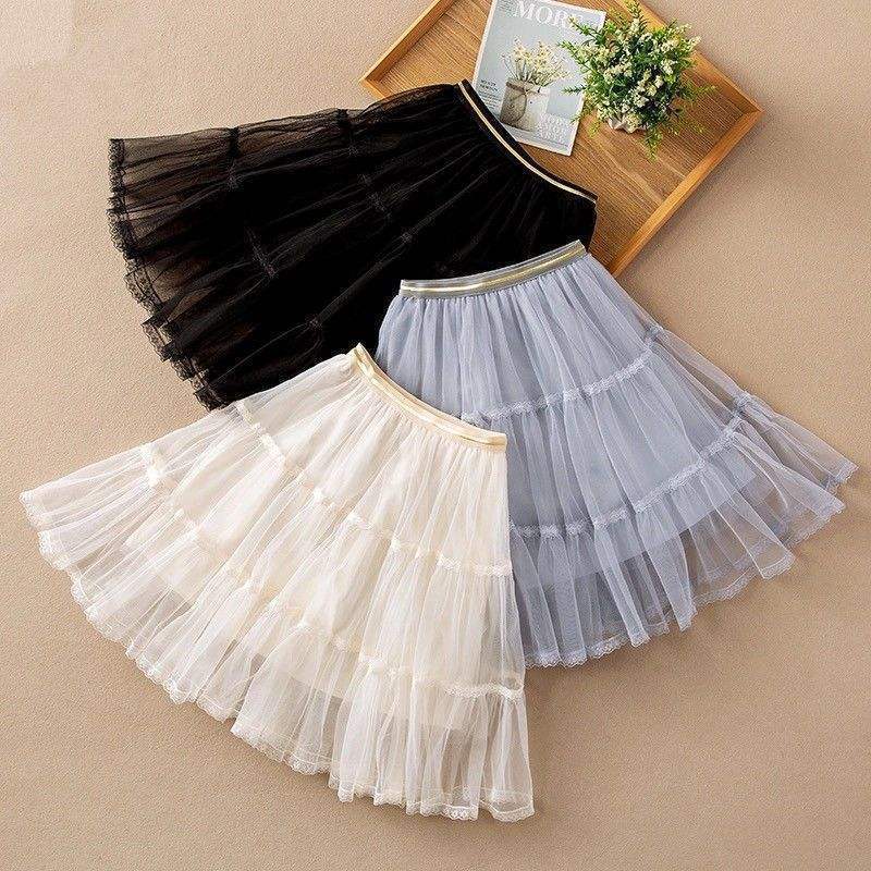 Wholesale Mother And Daughter Clothes Dance Party Summer Tutu Dress Tulle School Girl Long Skirt For Performance