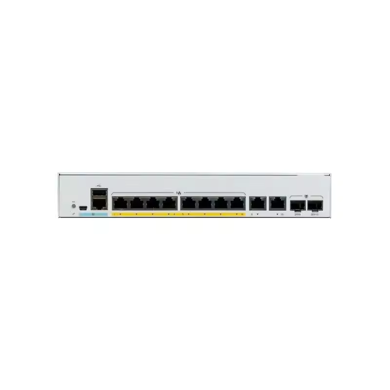 8 Ports GE 2x1G SFP Network Switch C1000-8T-2G-L  New Original 1000 Series Switches 8x 10/100/1000 Ethernet ports