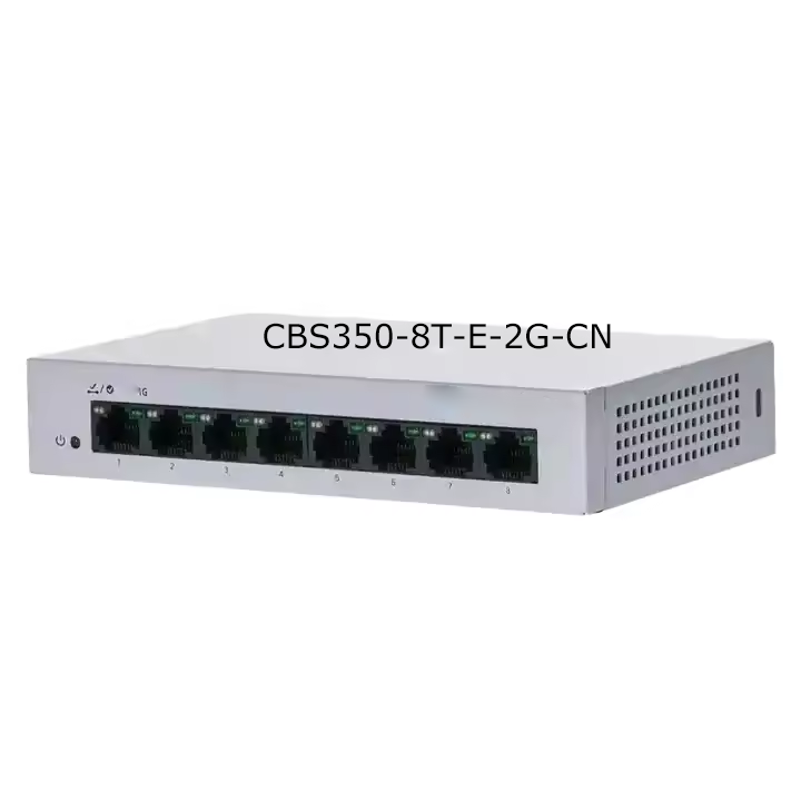 The new Original CBS350-8T-E-2G-CN New Business 350 Series Switches 8 10/100/1000 ports SFP Switches CBS350-8T-E-2G-CN