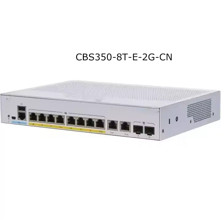 The new Original CBS350-8T-E-2G-CN New Business 350 Series Switches 8 10/100/1000 ports SFP Switches CBS350-8T-E-2G-CN