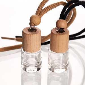 Wholesale 5ml Car hanging perfume bottle essential oil aromatherapy diffuser bottle car air freshener