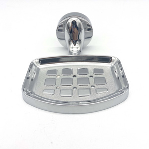 Ecofriendly soap dish holder chrome Double Tumbler Holders soap flower basket Soap Dish