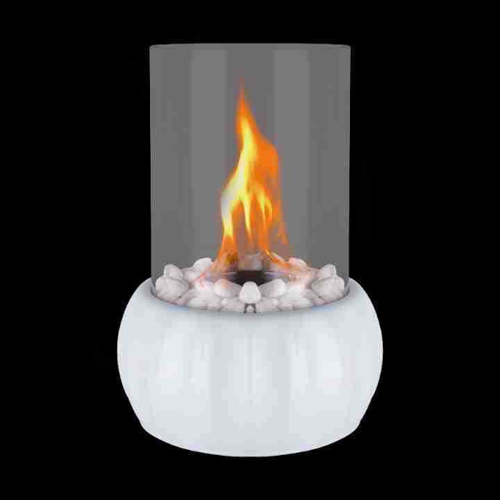 Indoor Metal black Bio Ethanol Portable Fireplace Alcohol smokeless stove Table top Decorative