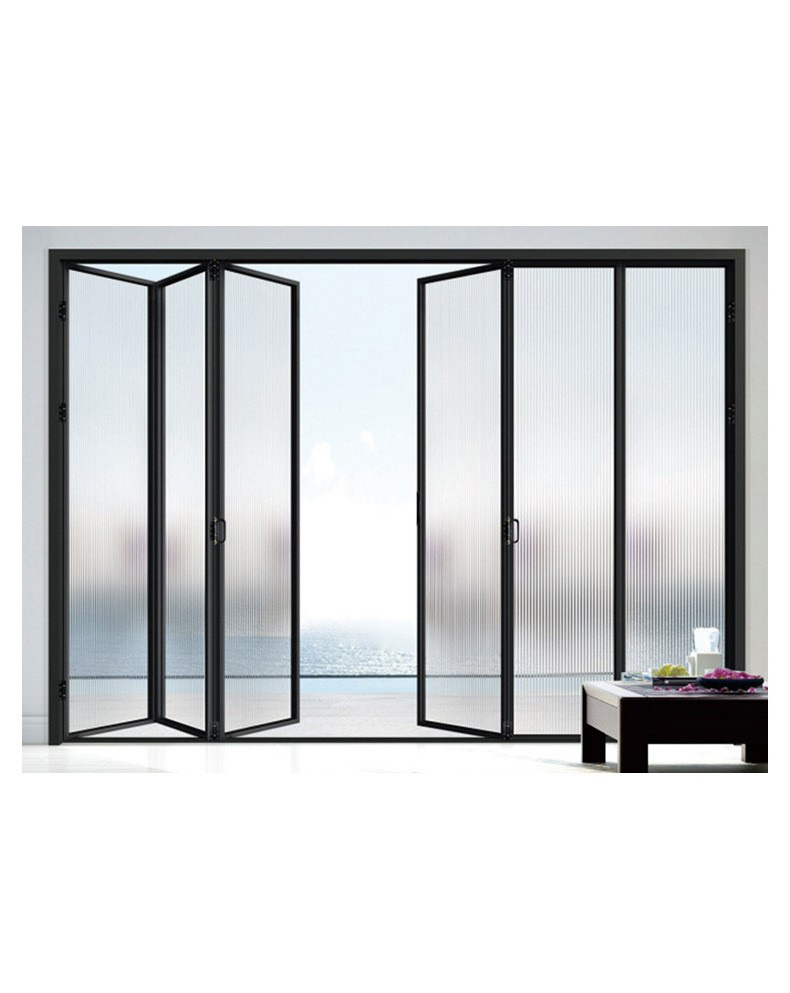 Aluminum alloy Sliding door Trackless glass Sliding door