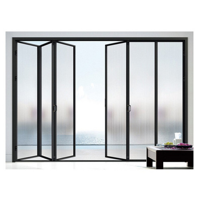 Aluminum alloy Sliding door Trackless glass Sliding door