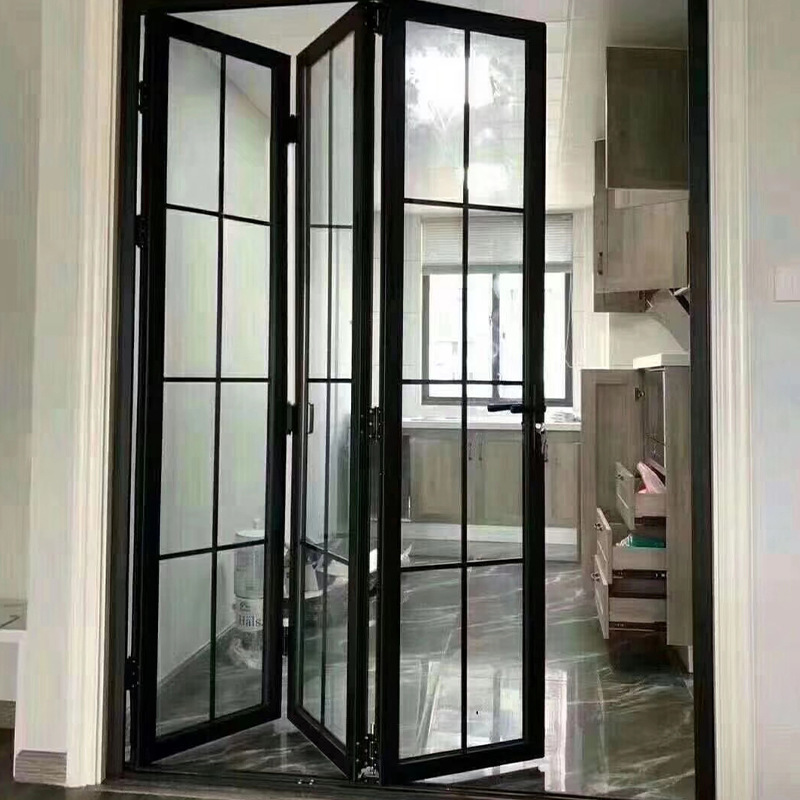 Aluminum alloy Sliding door Trackless glass Sliding door