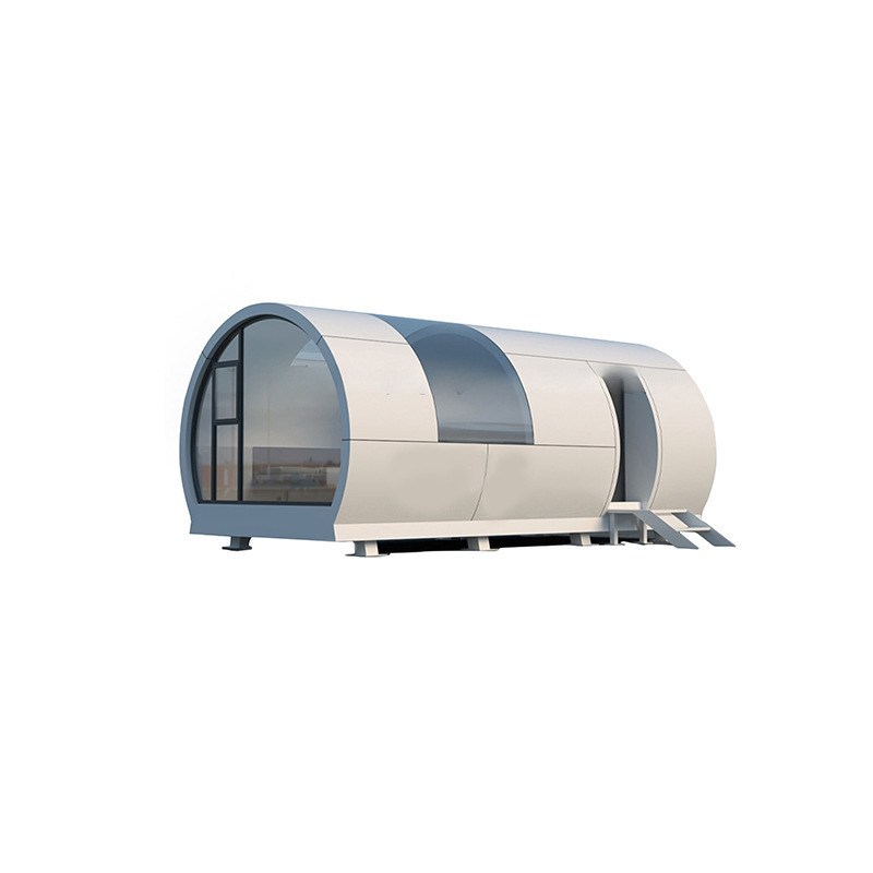 Outdoor Modern Popular Prefab House Mobile living tiny House Office Pod Apple Cabin capsule house