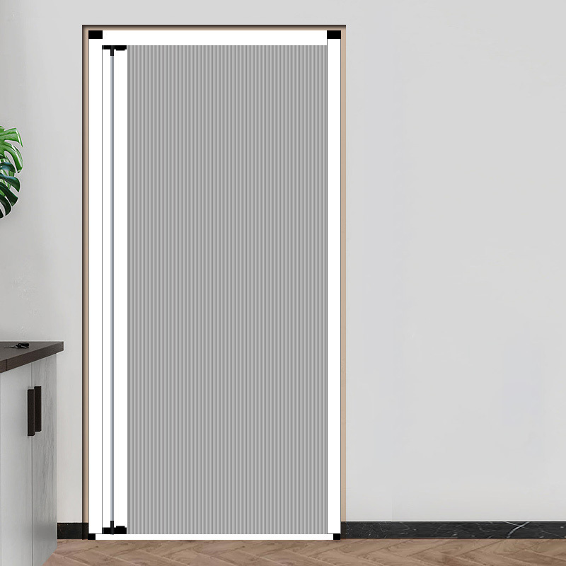 Honeycomb curtain sliding door Soundproof Interior Sliding Doors Flat door