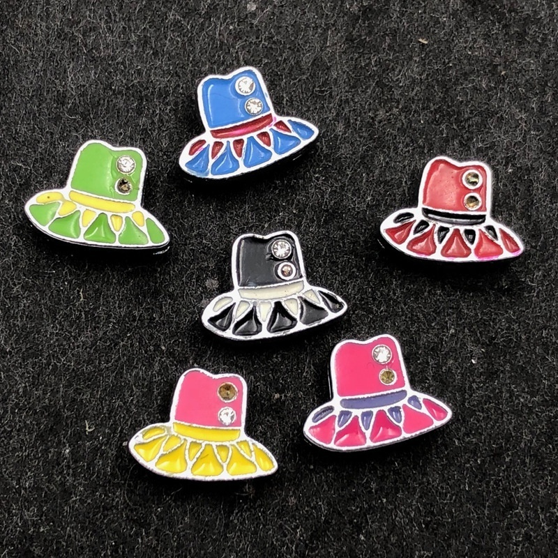 Clothes Bag Hat High Shoes Umbrella Enamel Charms Metal Pendant Earring DIY Fashion Garment Jewelry Accessories