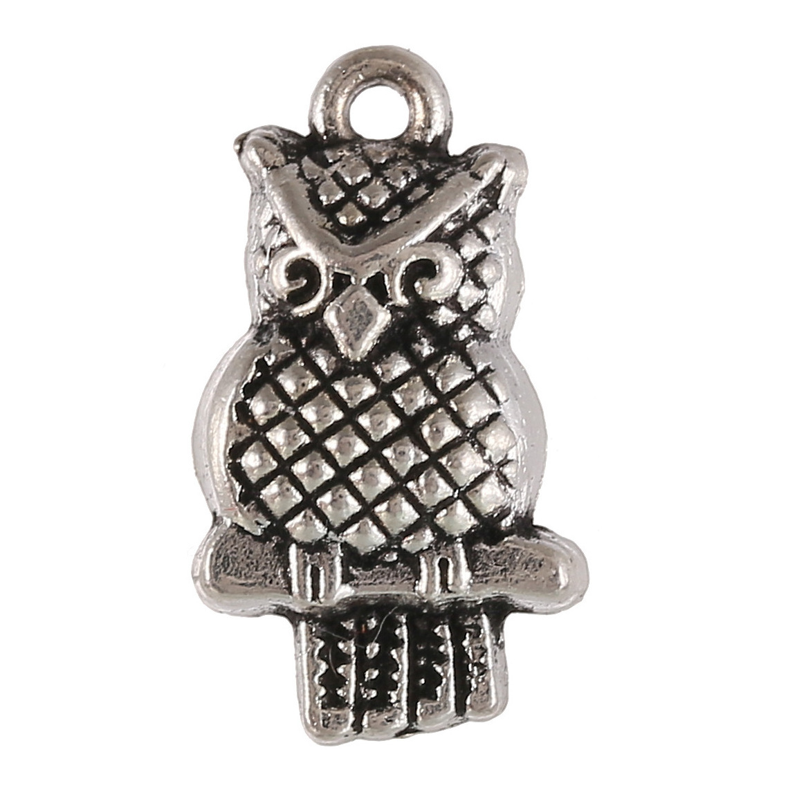 Cute owl alloy charms pendant DIY necklace bracelet jewelry accessories wholesale