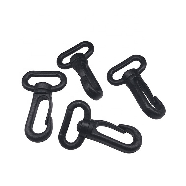 Wholesale Eco-friendly Plastic Swivel Snap Plastic Hanging Hooks For Bags Luggage