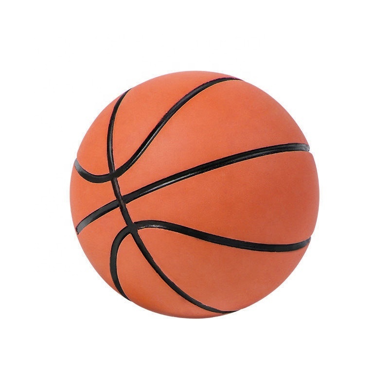 6cm ultra-high elasticity mini rubber basketball decompression hollow elastic ball children's toys MINI basketball wholesale