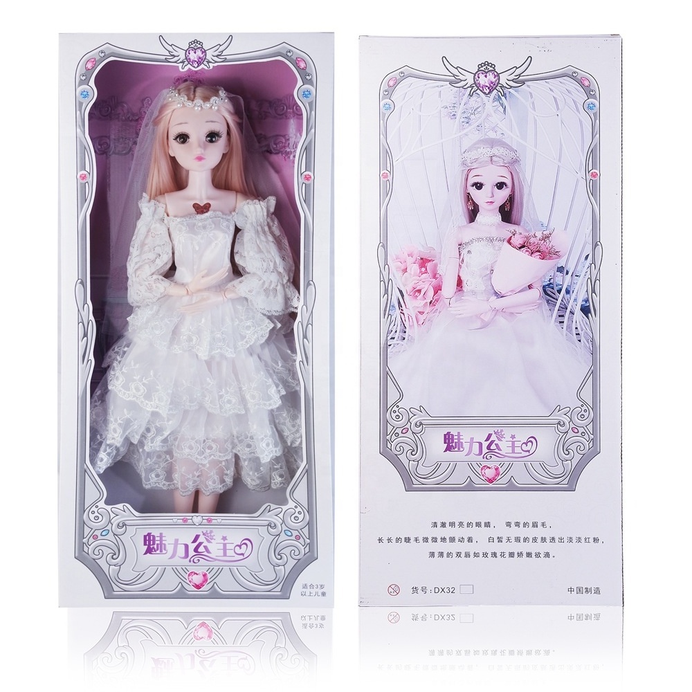 Exquisite 60cm Doll Gift Box Packaging Color Box Large Single Doll Replacement Gift Box