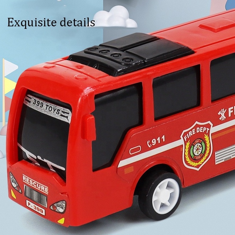 2023 new 1/32 Scale Car Model Diecast Emulation Car Model Medium City Bus For Children's Cars Models Pullback