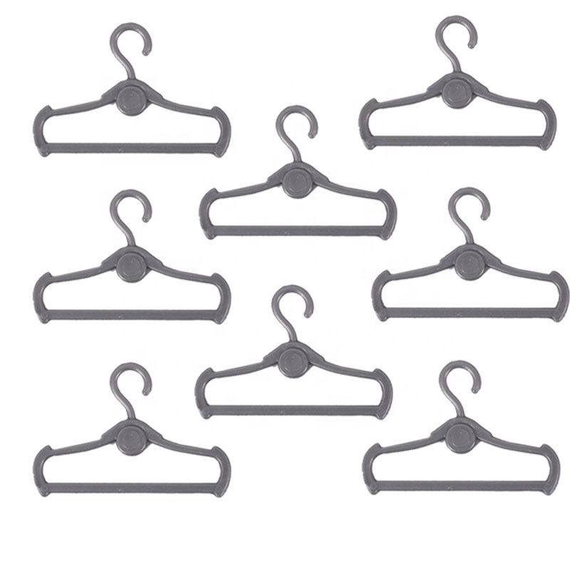 Customized doll accessories 2022 new clothes hanger clothes support toy accessories clothes rack