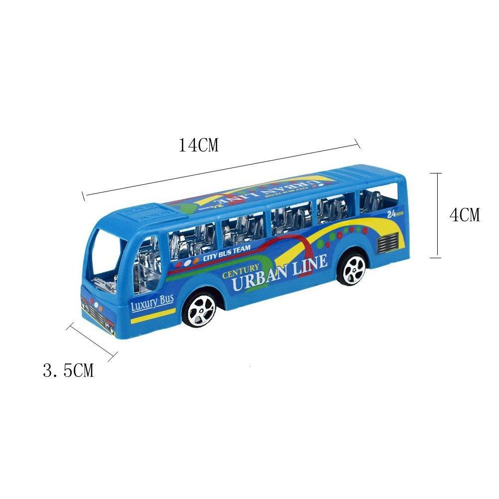 2023 Hot Selling Taxiing Small Bus Die Cast Cars Toy Car Sets Alloy Diecast Model Cars As Gifts For Kids