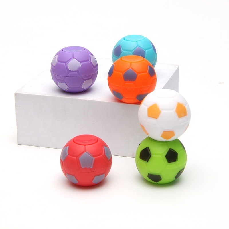 2023 Hot Sale 35mm Fidget Spinner Balls Fidget Toys Mini Soccer Ball toy Plastic Football Hand Spinners Balls Toys