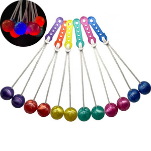 2023 Wholesale Plastic Noise Maker Click Clack Balls Clacker Balls Fidget Toys DIY children's round ball touch toys