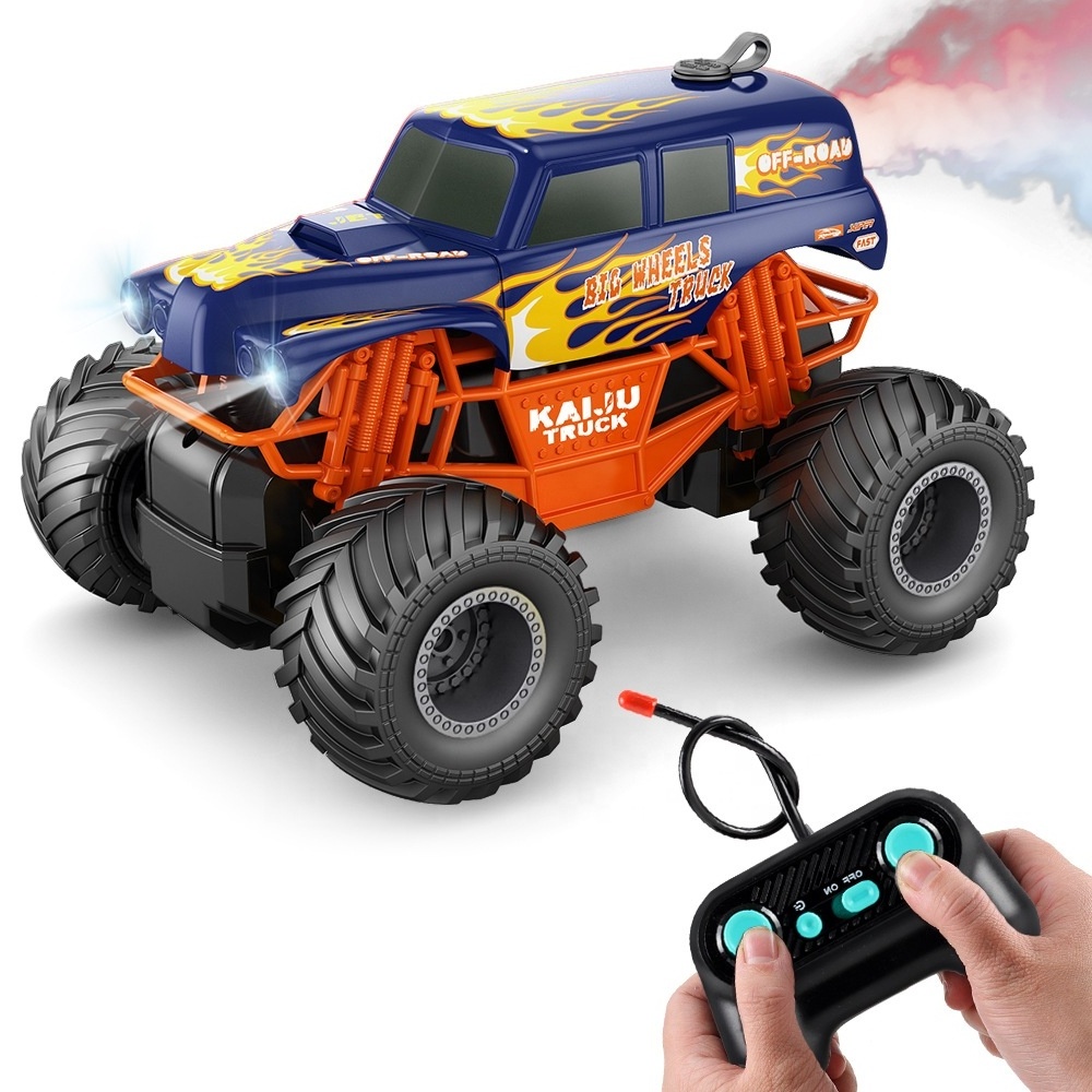 2023 Hot Remote Control Car off-road vehicle spray remote control car play pickup truck school bus climbing car mountain bike