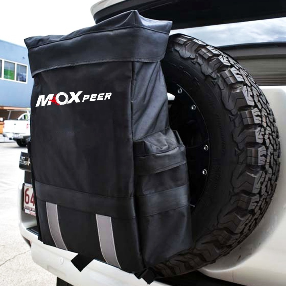 SUV Truck Cargo Storage Bag Off Road Recovery Gear Storage Bag Heavy Duty Spare Tire Trash Bag