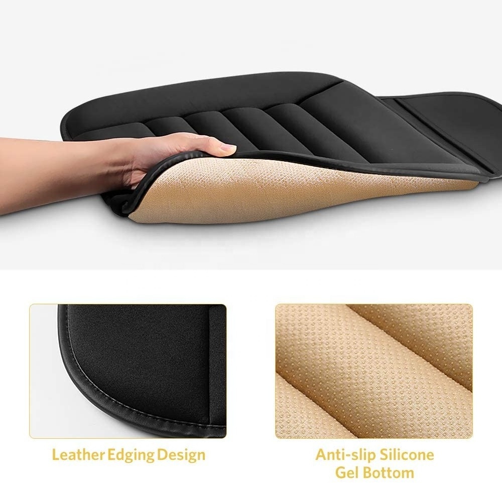 Universal Comfort Seat Protector Driver Seat Cover Memory Foam Car Seat Cushion Pad