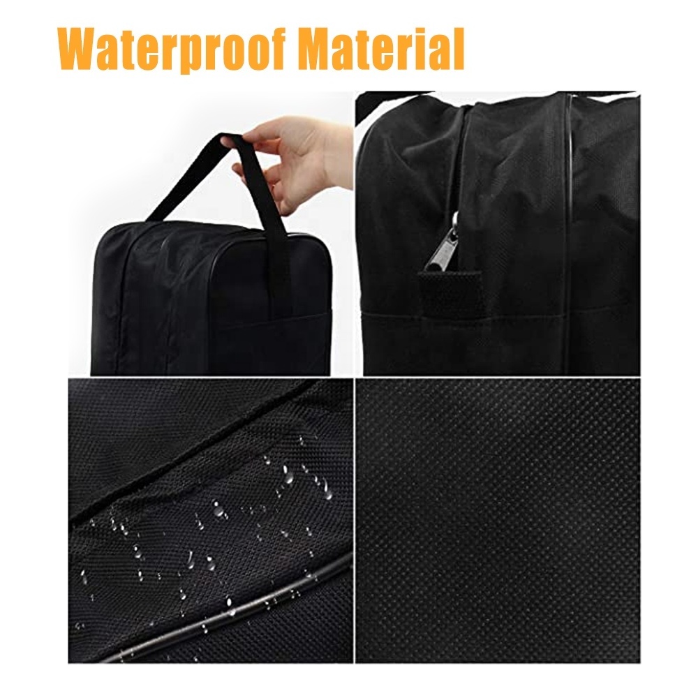 Heavy Duty Tall Boot Bag Waterproof Boots Storage Carry Case Travel Boots Storage Bag  Shoes bag