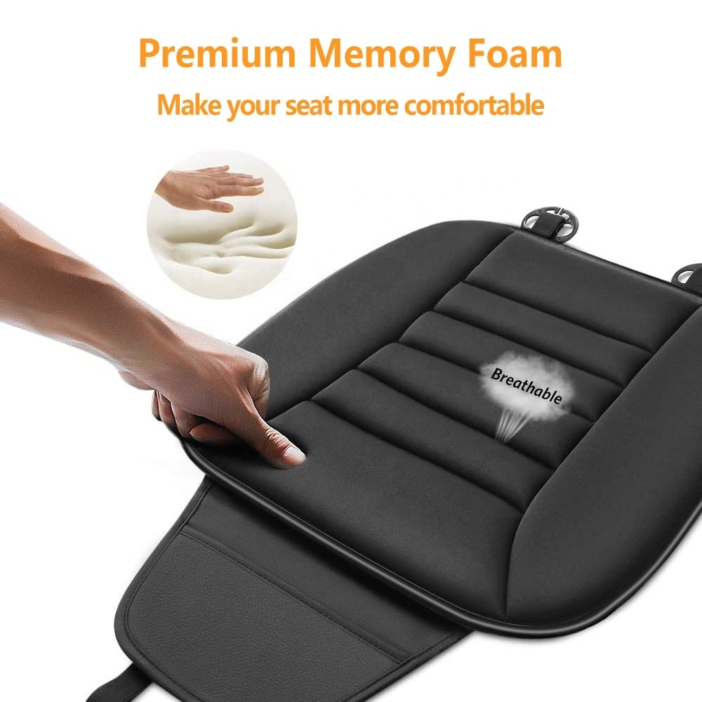 Universal Comfort Seat Protector Driver Seat Cover Memory Foam Car Seat Cushion Pad