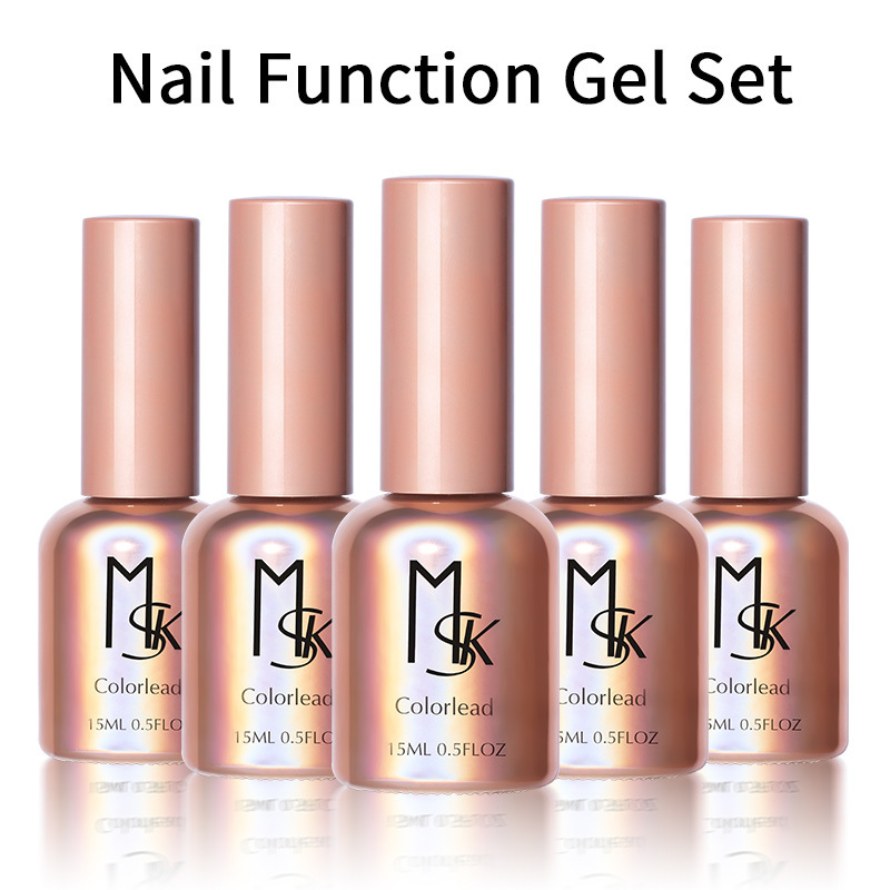 High Quality Hema Free Base Coat Acid Free Primer Functional Nail Gel Polish Extensive NoWipe Matte Top Coat Glue 15 ml in bulk