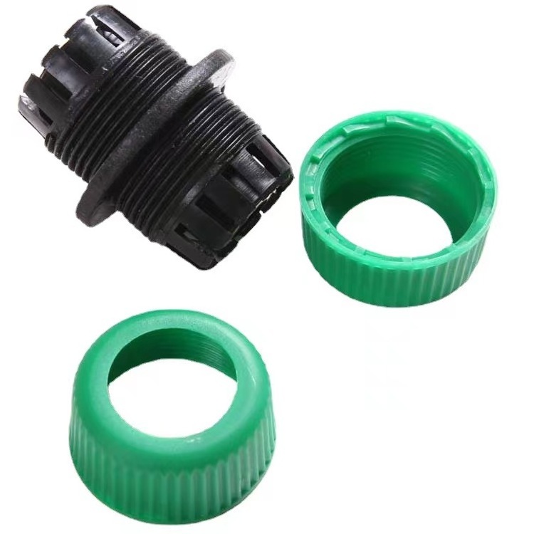 Factory Wholesale Garden Pipe Adapter Plastic Double Joiner Mender Hose Connector Threaded Heads Male Water Tap Adapter