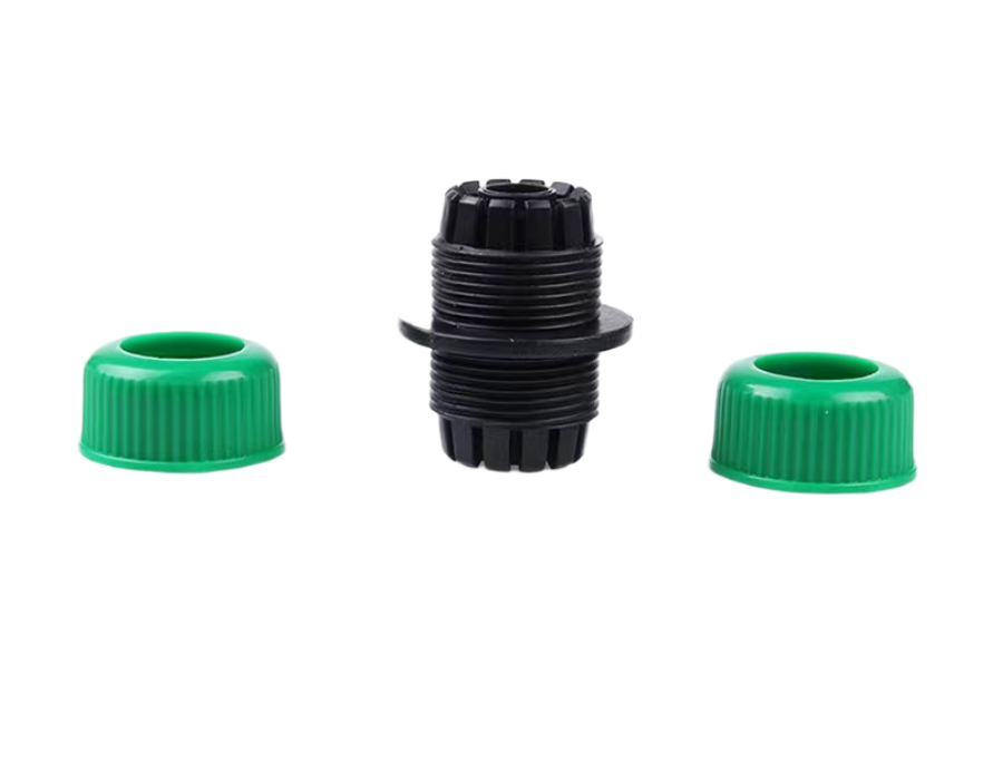 Factory Wholesale Garden Pipe Adapter Plastic Double Joiner Mender Hose Connector Threaded Heads Male Water Tap Adapter