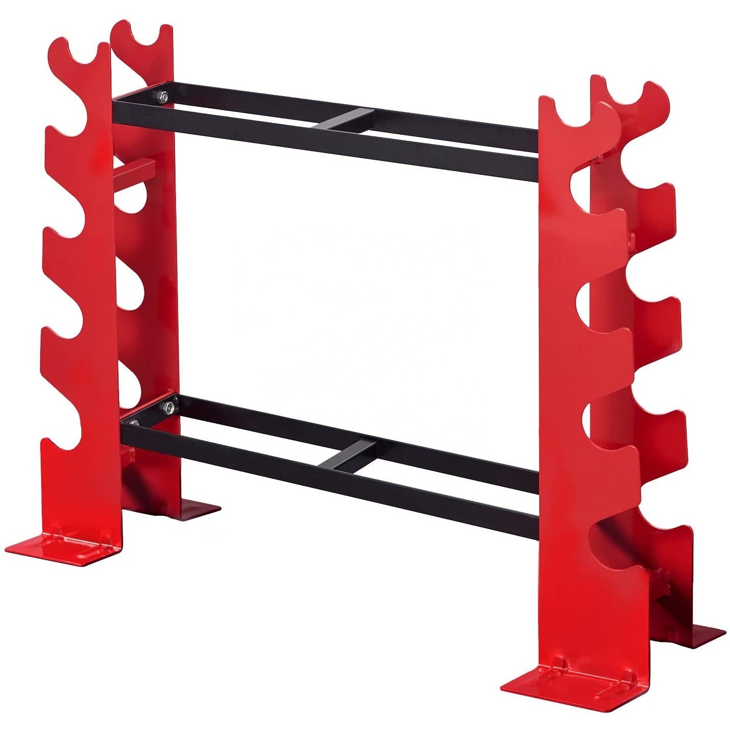 Hot Selling Compact Dumbbell Rack Free Weight Holder Stand For Home Gym Equipment 20.50 x 8.50 x 27.00 inches