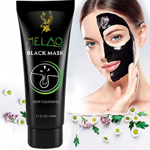 Customised Private Label Organic Blackhead Remove Deep Cleaning Blemish Clearing Skin Care Face Clay Facial Mud Black Mask