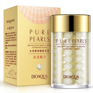 Bioaqua Natural Pearl Anti Wrinkle Hydrating Oil-Control moisturizing nourishing sleep mask