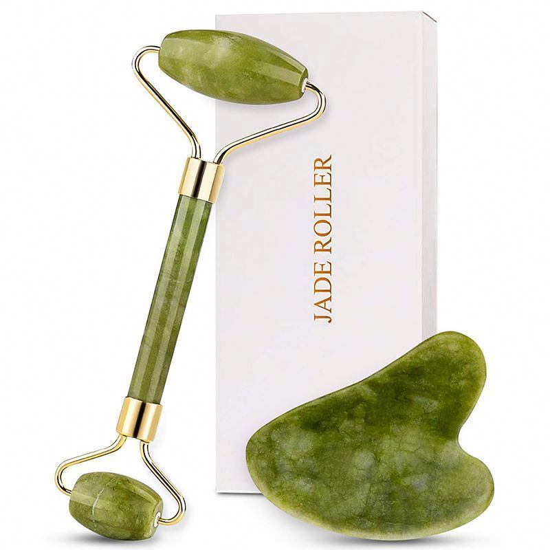 Beauty Anti-aging Stone Facial Green Aventurine Jade Roller