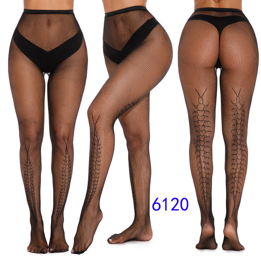 Hot Sale Spider Pantyhose Stockings Skinny Web Tights High Stretch Hosiery Halloween Witch Fancy Dress Long Women Stocking