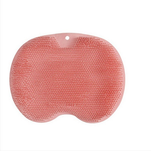 Shower Foot & Back Scrubber Silicone Massager with Strong Suction Cup Gently Exfoliate Skin Suitable for All Types Skin