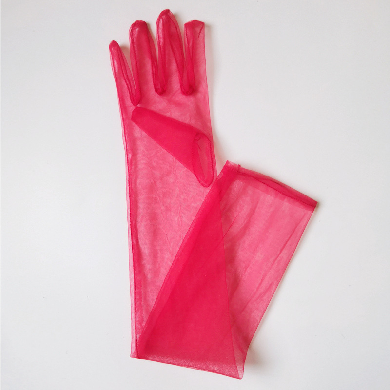 Wholesale Fashion  Cosplay Costume Party Accessories 23cm 55cm 70cm  Nightclub Bride Long Gloves