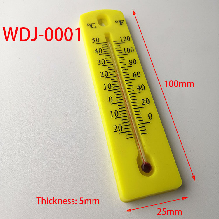 Yiwu small commodity plastic pocket thermometer glass rod mini experimental students specializing in sericulture thermometer