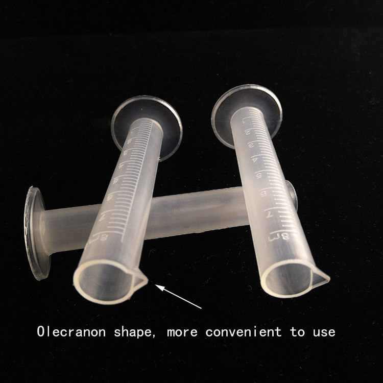 Factory direct supply China small commodities plastic laboratory ML measuring cup beaker graduated cylinder with scale