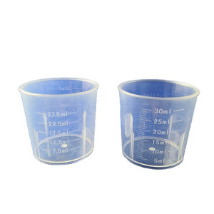 Food grade PP plastic graduated 30ml measuring baking household measuring cylinder beaker transparent medicine cup