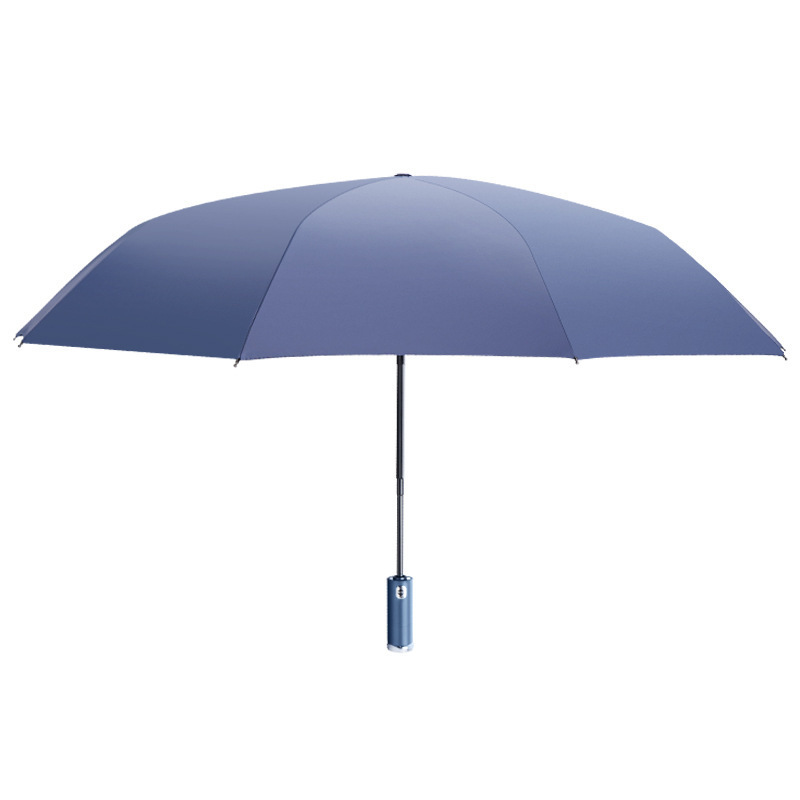 WXL343 Automatic Manual Windproof Rain Sun Umbrellas Fold Light Outdoor Umbrellas 10k Flashlight LED Umbrella