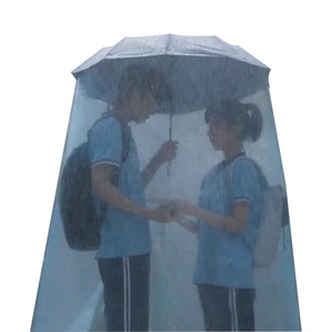 DD1154 -2 Really cool clear long full body umbrella Raincoat dome umbrella that covers your body for sale