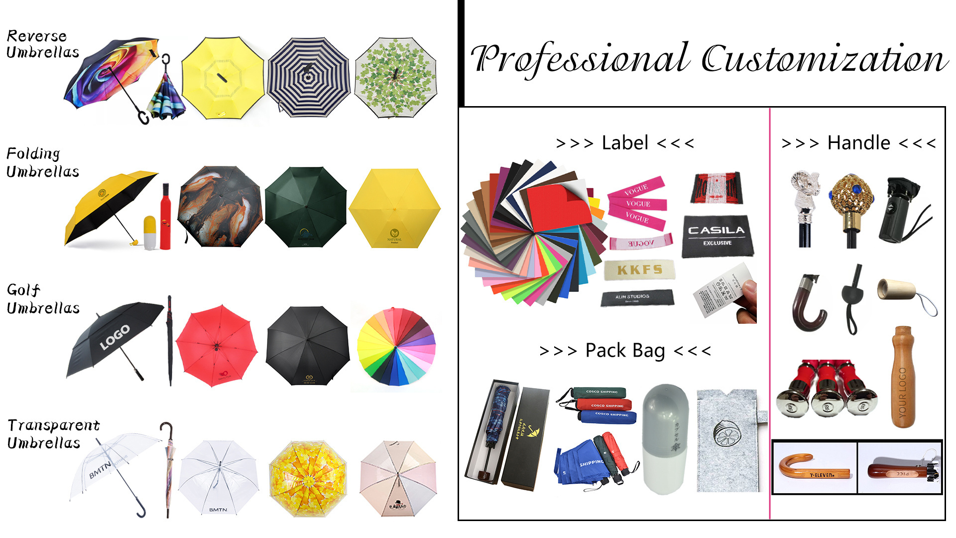 DD875  Custom Logo Private Label Umbrella Windproof Golf PVC Full Print Dome Rain Straight Clear Transparent Umbrellas