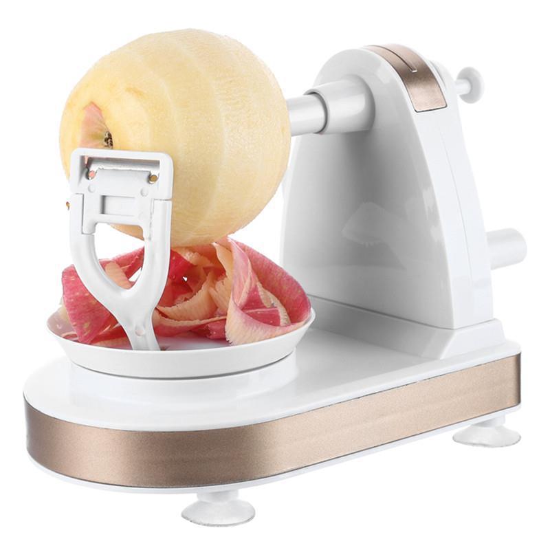 CL492 Multi-functional Fruit Peeler Automatic Peeling Machine Rotary Apple Slicer Hand-cranked Peeler Scraper