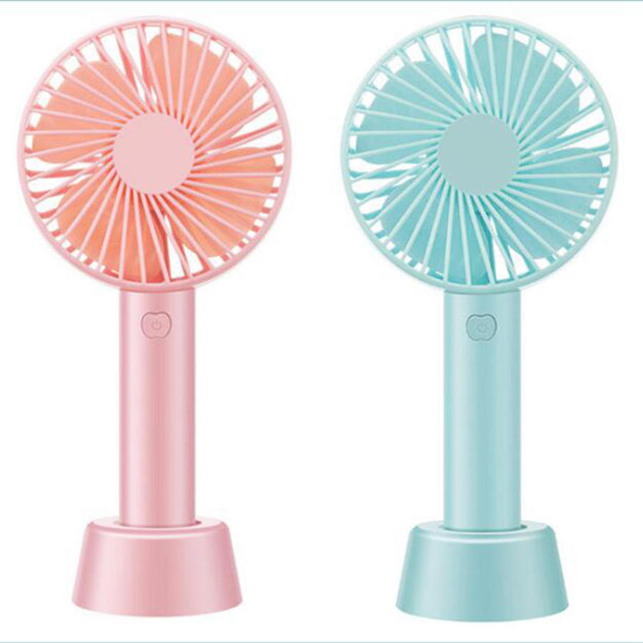 AAA5 Outdoor Standing Small Portable Rechargeable Electric Fan Custom Bracket Adjustable Cooling Mini USB Desk Handheld Fan