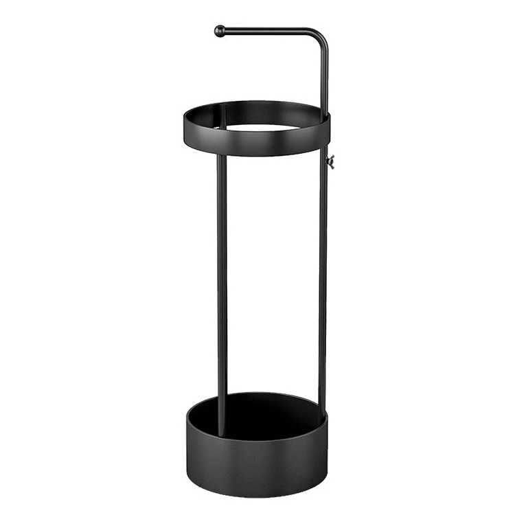 HJH549 Modern Umbrella Stands Wrought Iron Designer Creative Floor Umbrella for Holder Home Hotel Light Luxury Umbrella Bucket